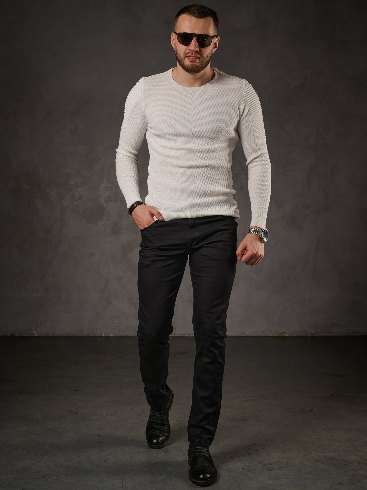 CD319A Herren Regular-Fit-Jeans