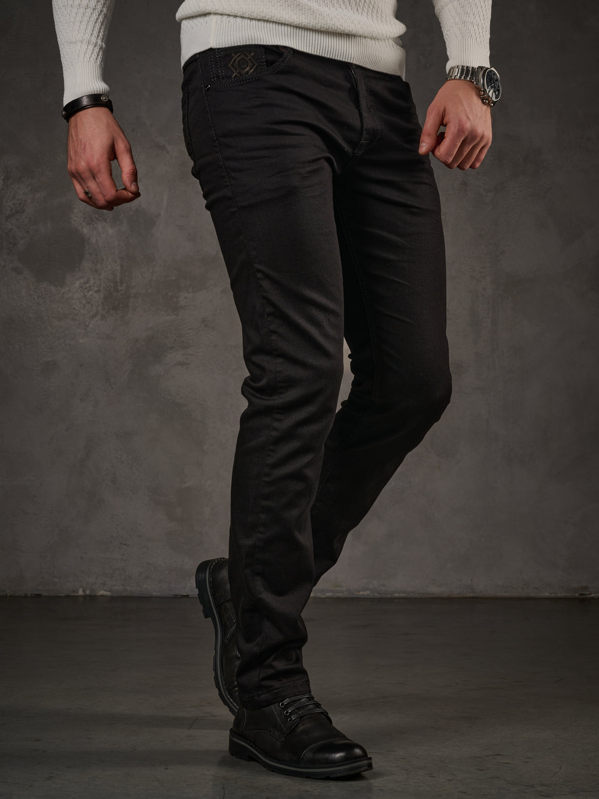 CD319A Herren Regular-Fit-Jeans