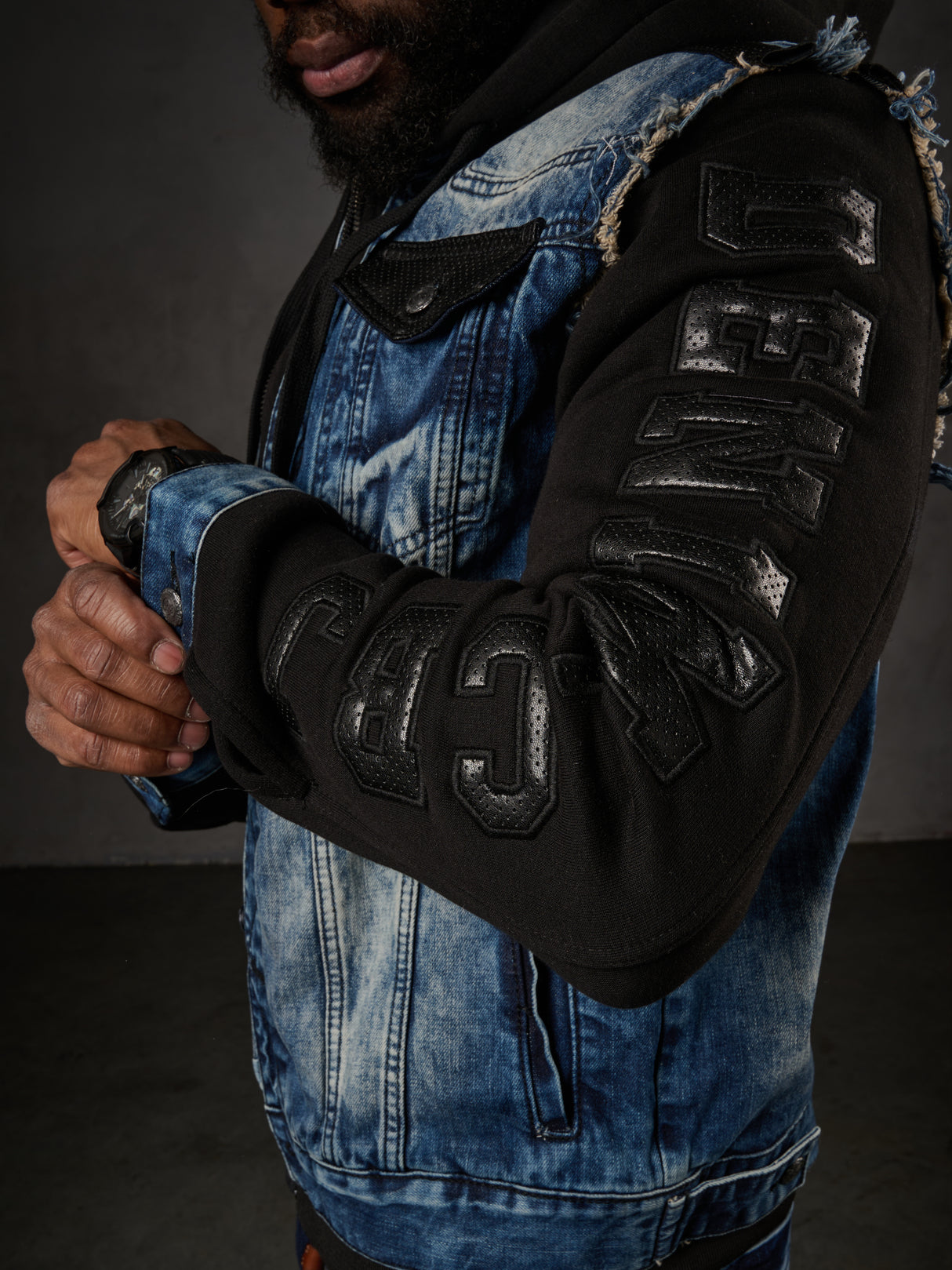 Giacca da uomo blu cj154