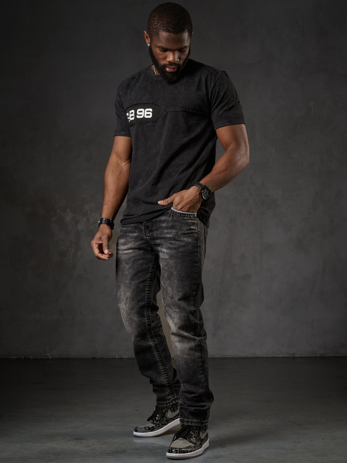 CT805 t-shirt z nadrukiem