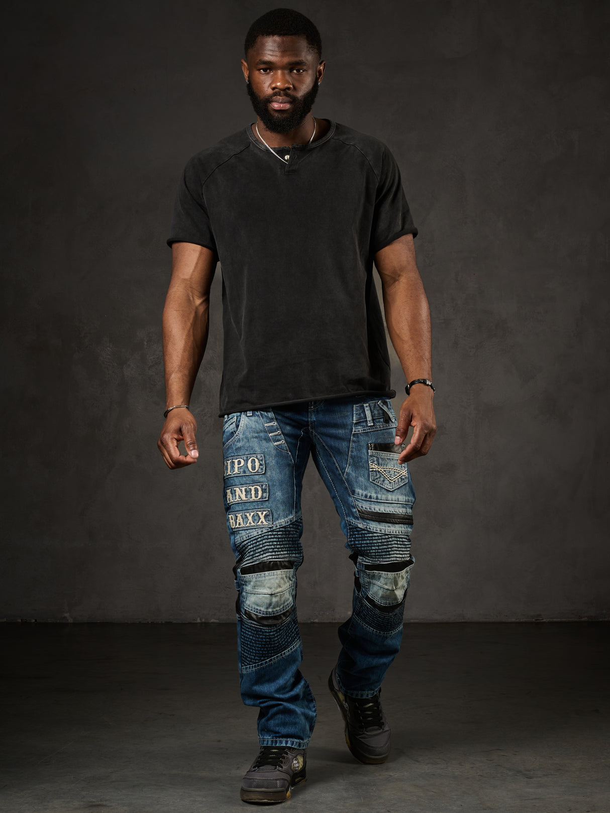 CD637 Jeans cómodos para hombres en un aspecto genial