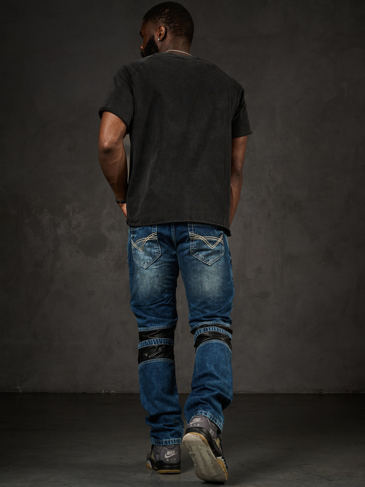 CD637 Jeans cómodos para hombres en un aspecto genial