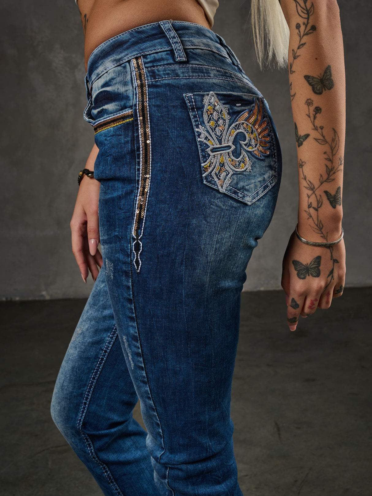 WD402 WOMEN JEANS