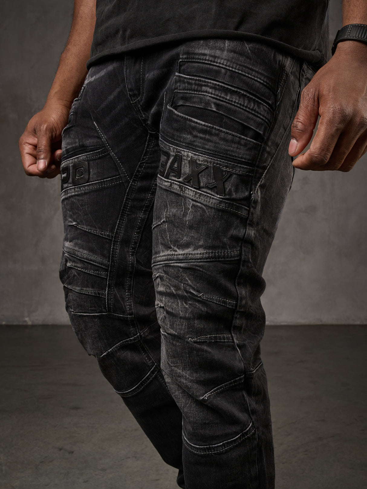 CD491 spodnie slim-fit