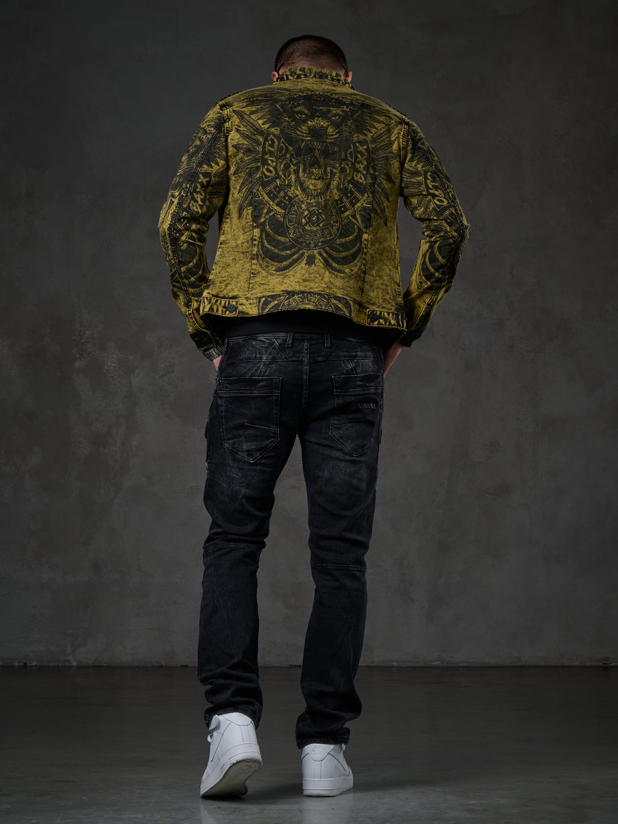 CJ273 Yellow Men's Jacket
