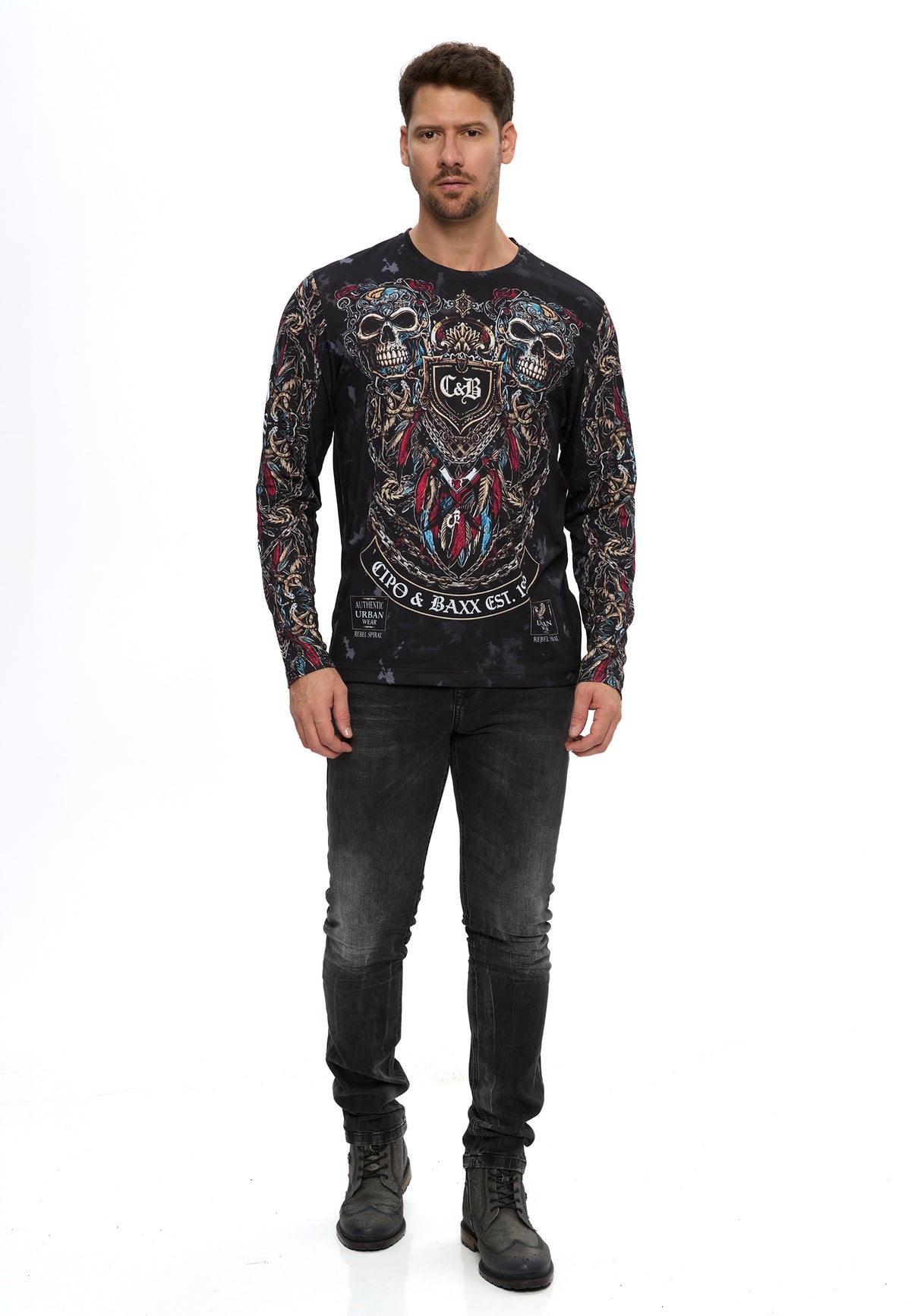 CL616 MEN'S LONG SLEEVE T-SHIRT