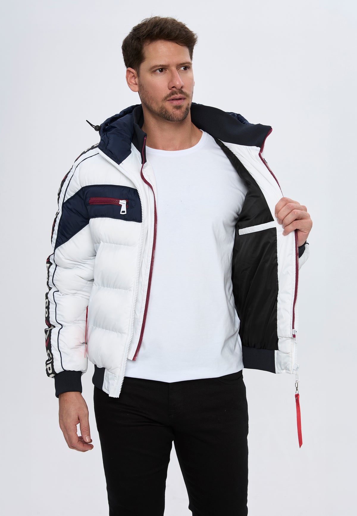 CM226 Herren Winterjacke mit Doppelreißverschluss – Funktional, stylisch & wetterfest