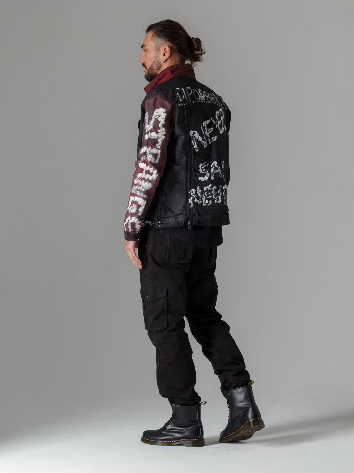 cj248 Chaqueta de hombres