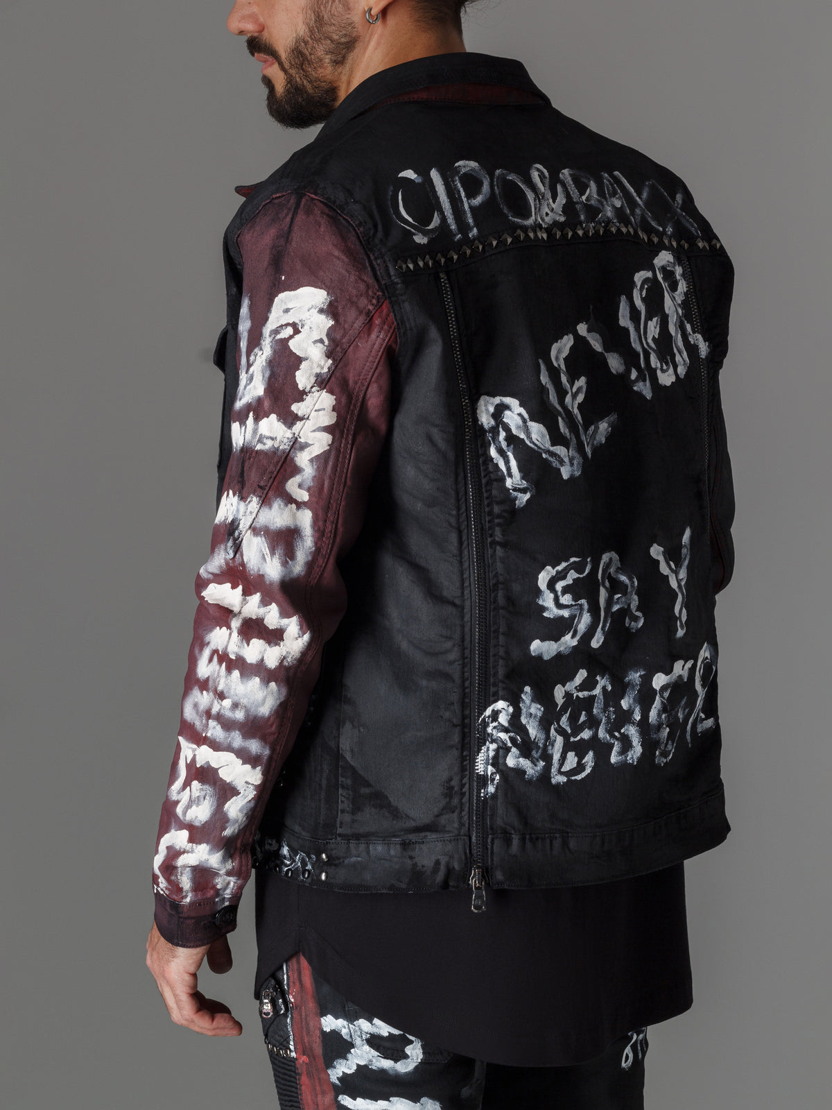 cj248 Chaqueta de hombres