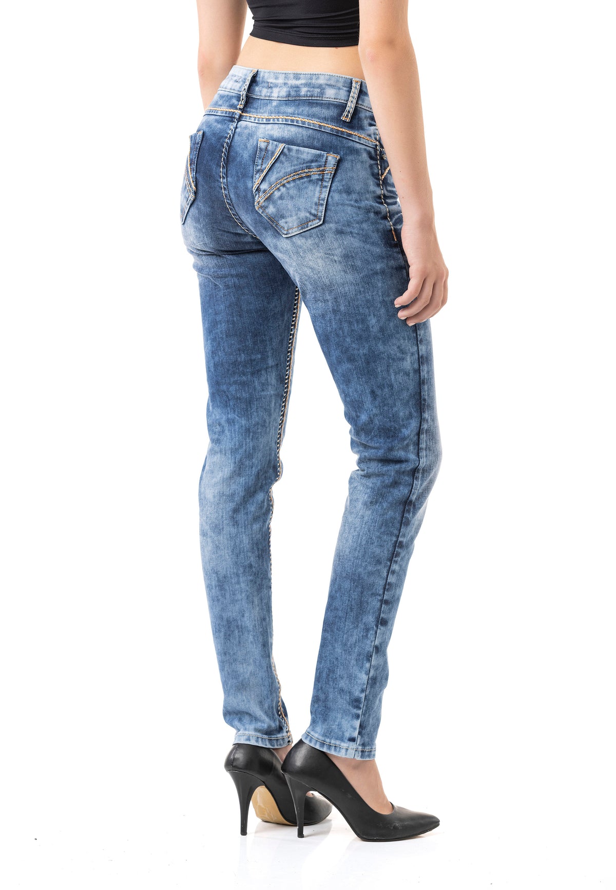 WD556 WOMEN'S JEANS