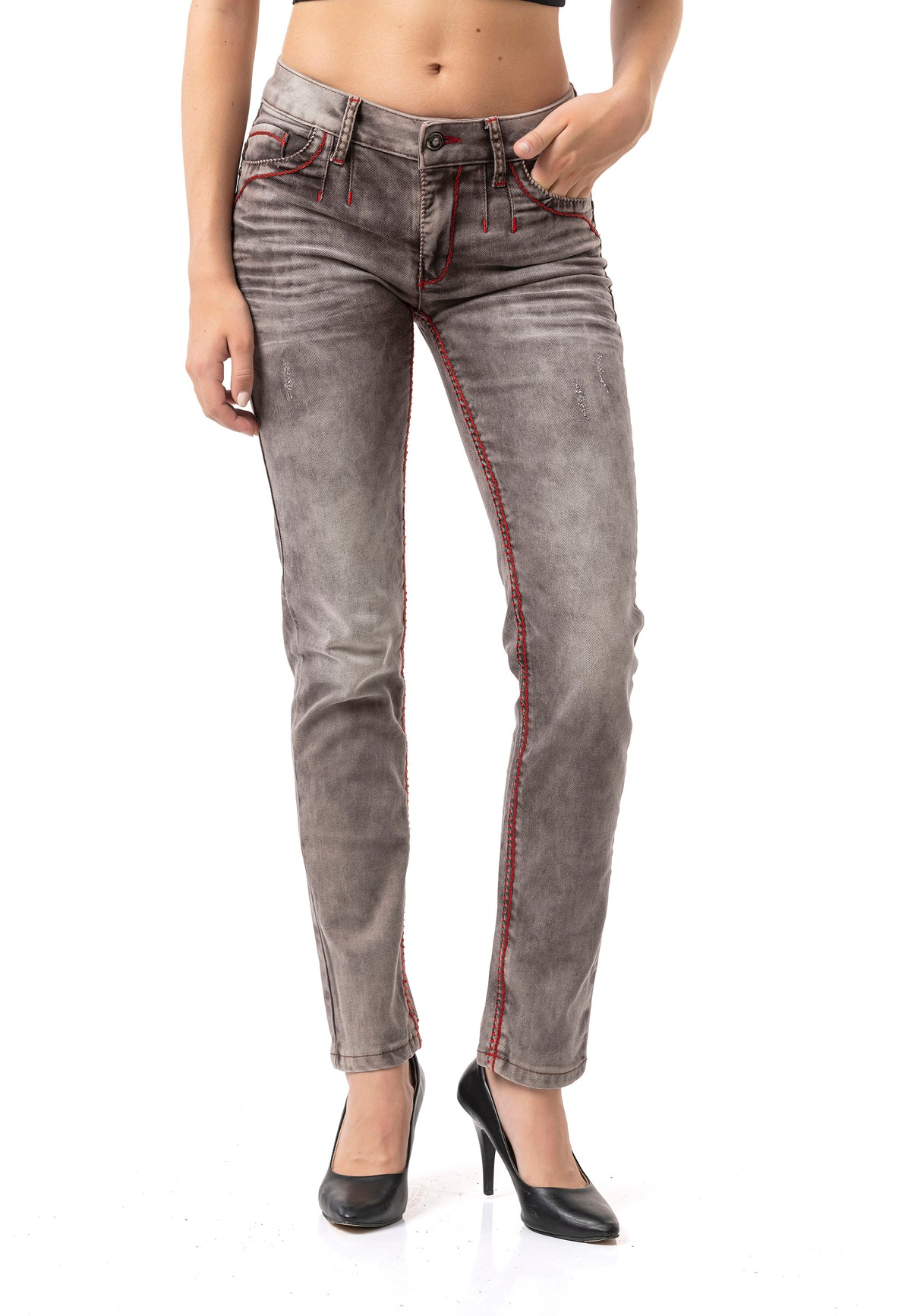 WD556 WOMEN'S JEANS