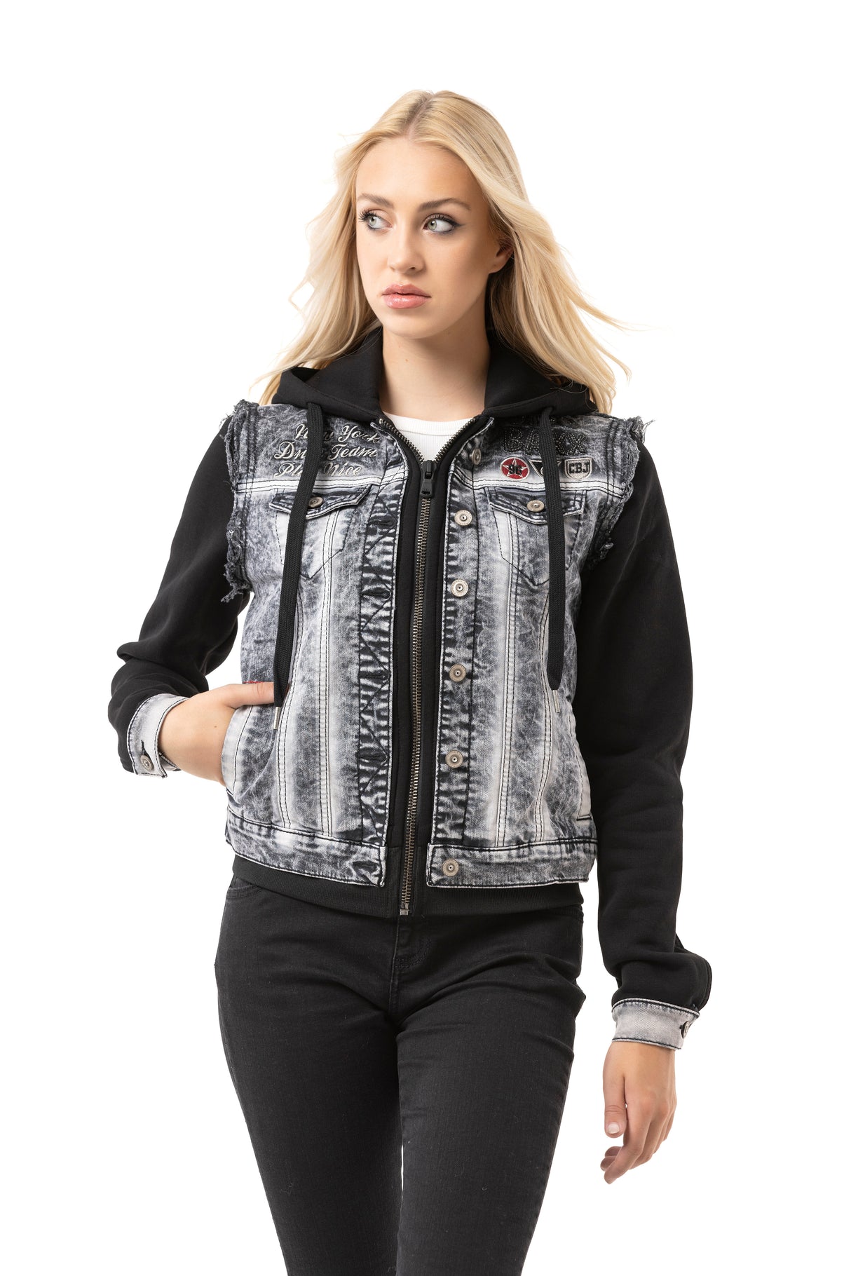 Veste en jean pour femme WJ234