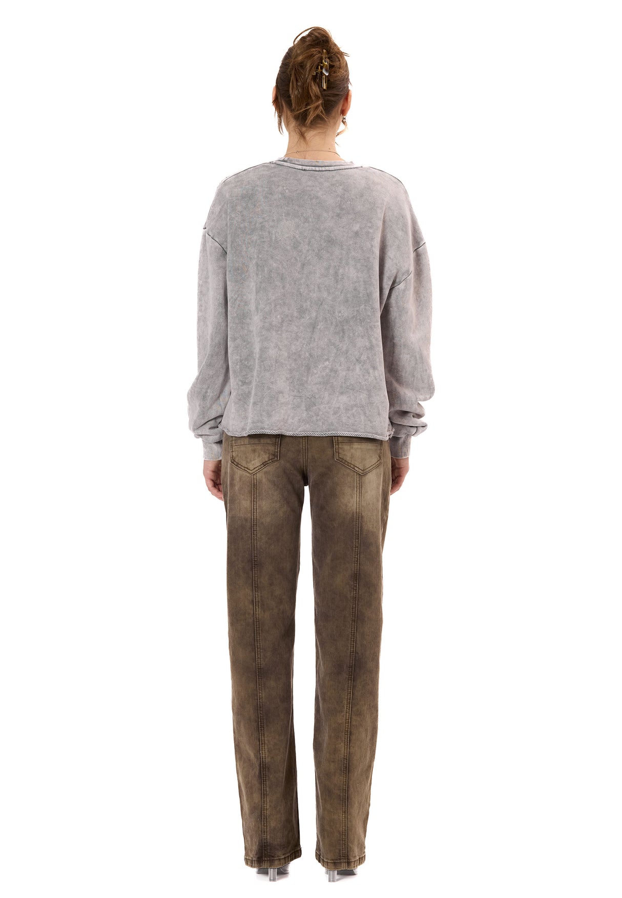 WL375 Sweatshirt Femme – Style Streetwear Brush