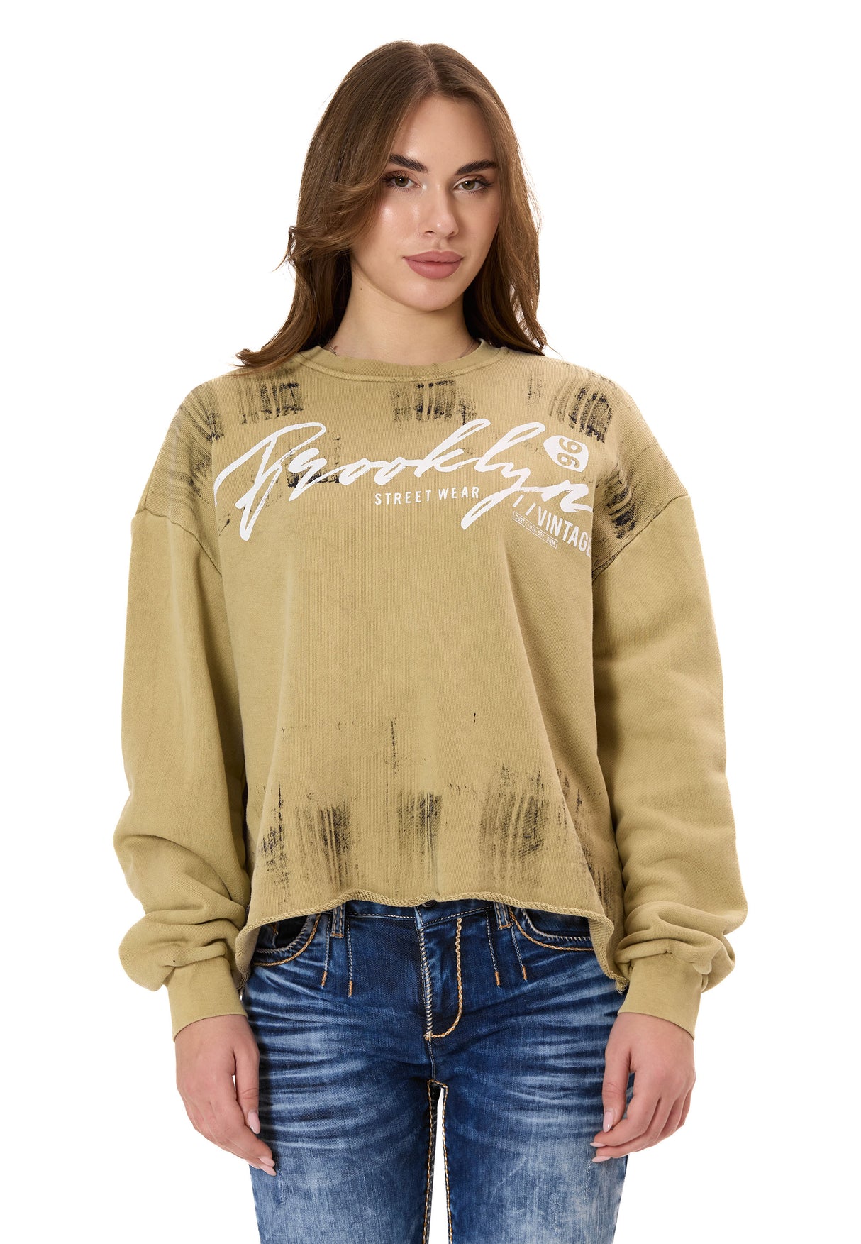 WL375 Sweatshirt Femme – Style Streetwear Brush