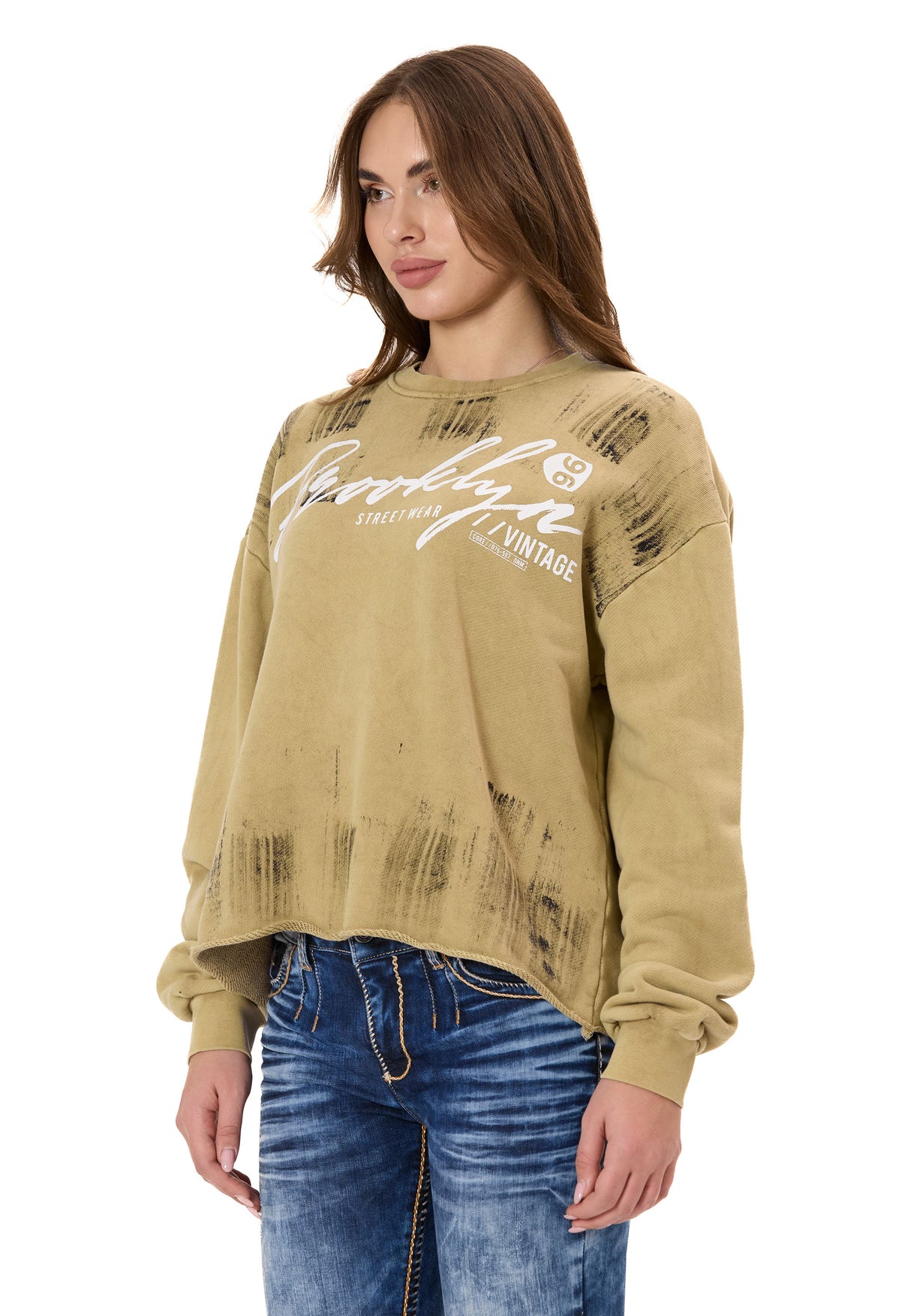 WL375 Sweatshirt Femme – Style Streetwear Brush
