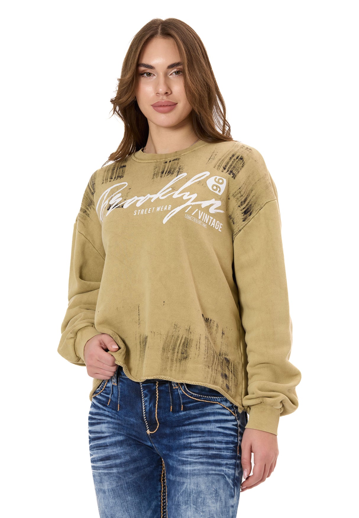 WL375 Sweatshirt Femme – Style Streetwear Brush