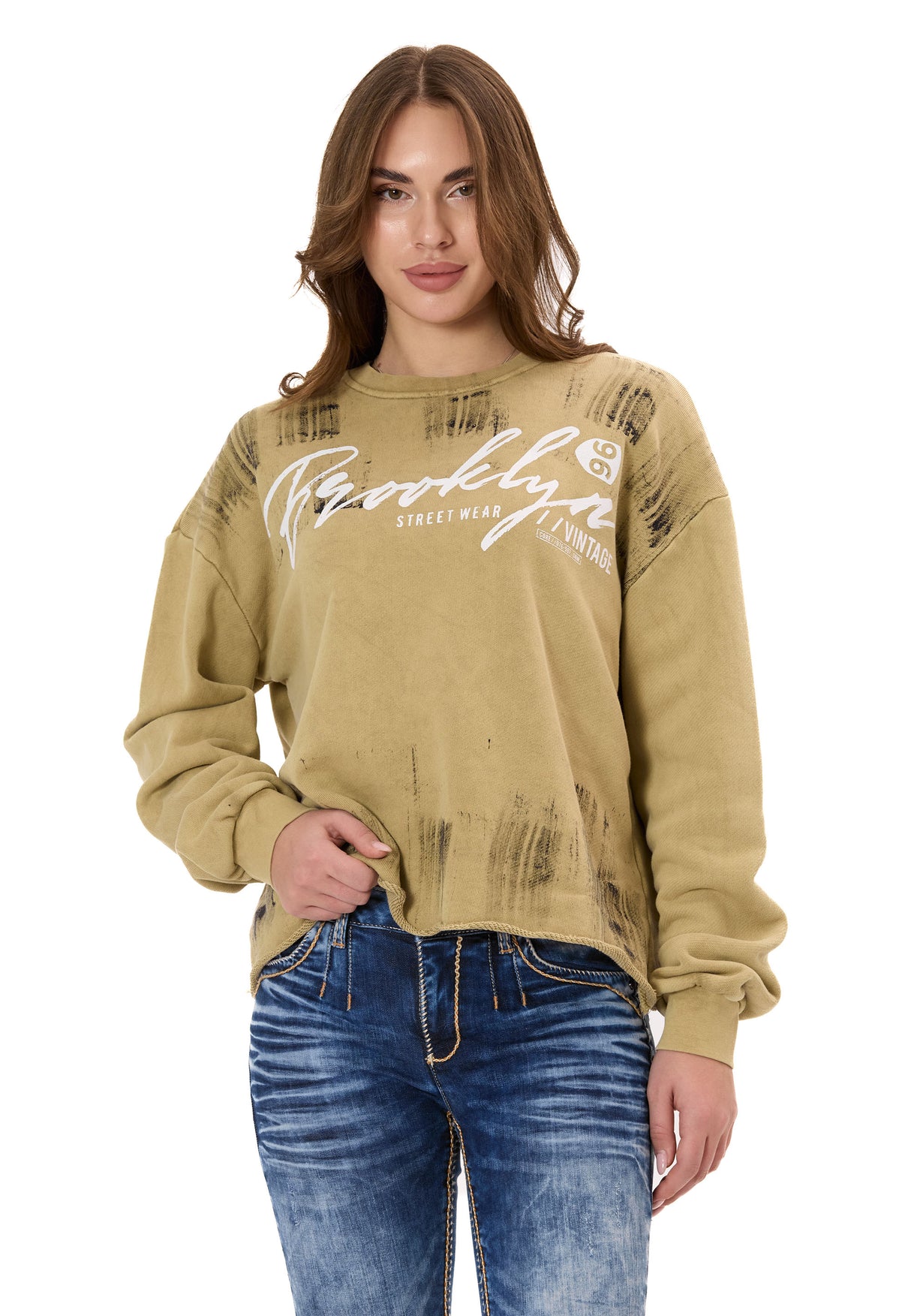 WL375 Sweatshirt Femme – Style Streetwear Brush