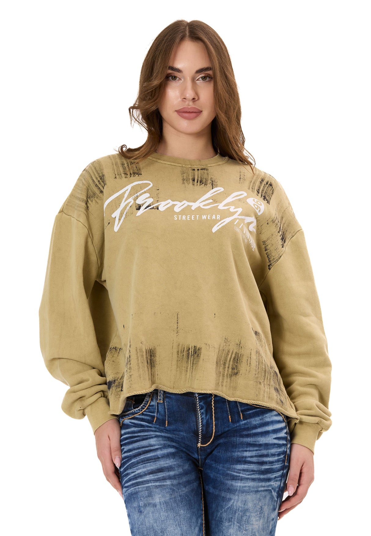WL375 Sweatshirt Femme – Style Streetwear Brush