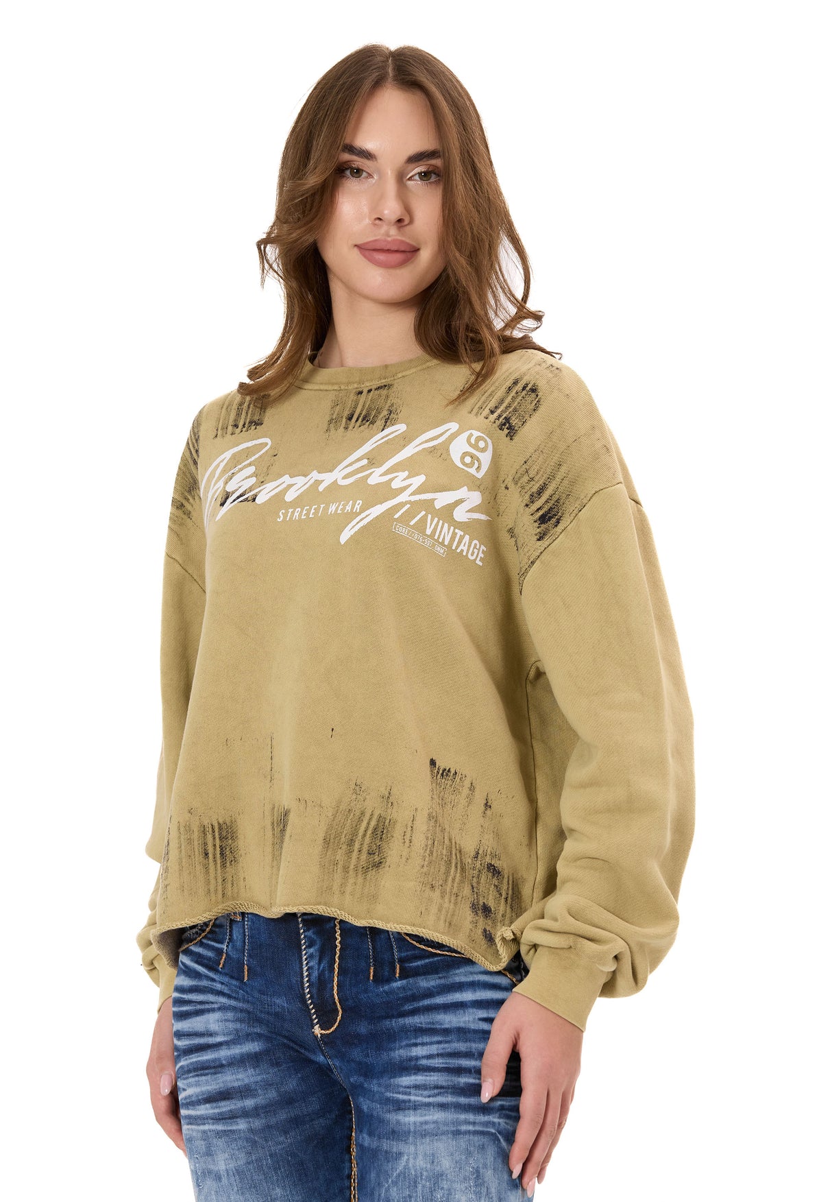 WL375 Sweatshirt Femme – Style Streetwear Brush