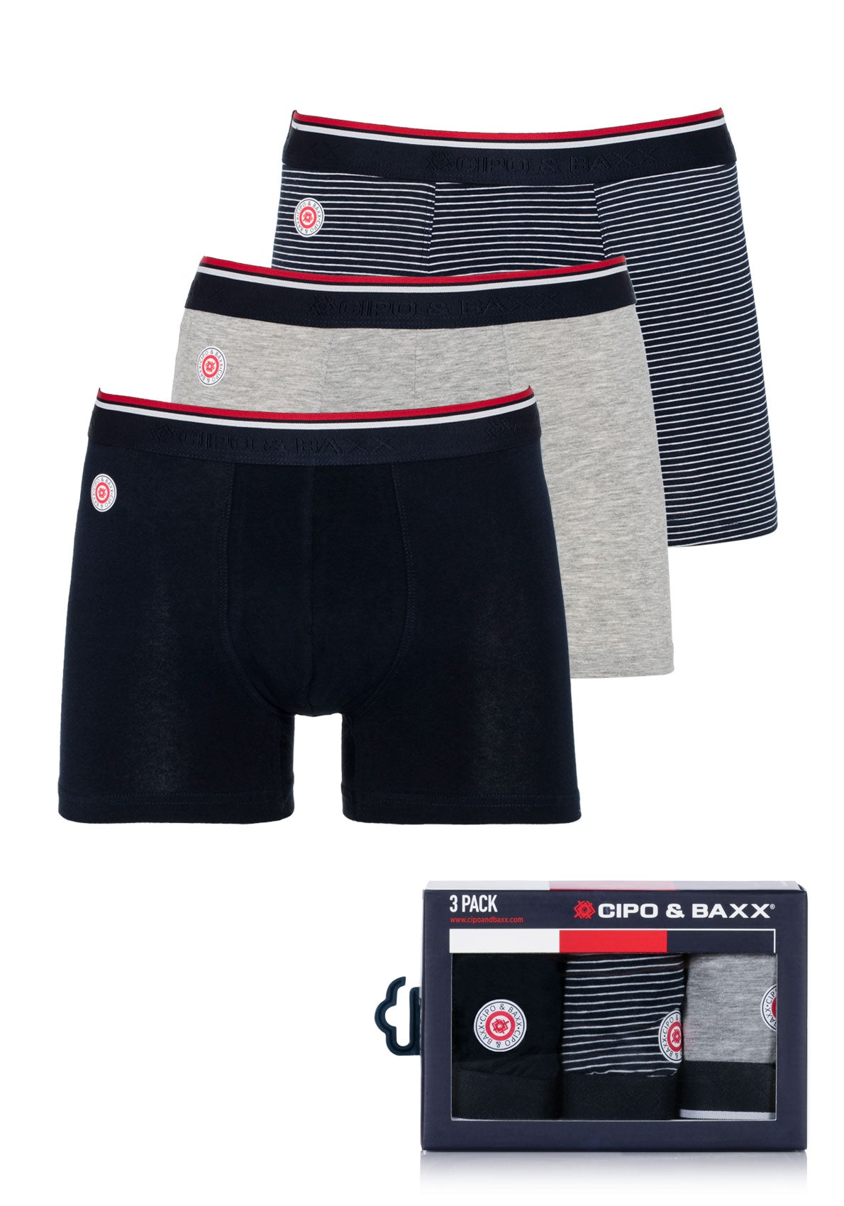 CX107 bokserki męskie 3 sztuki