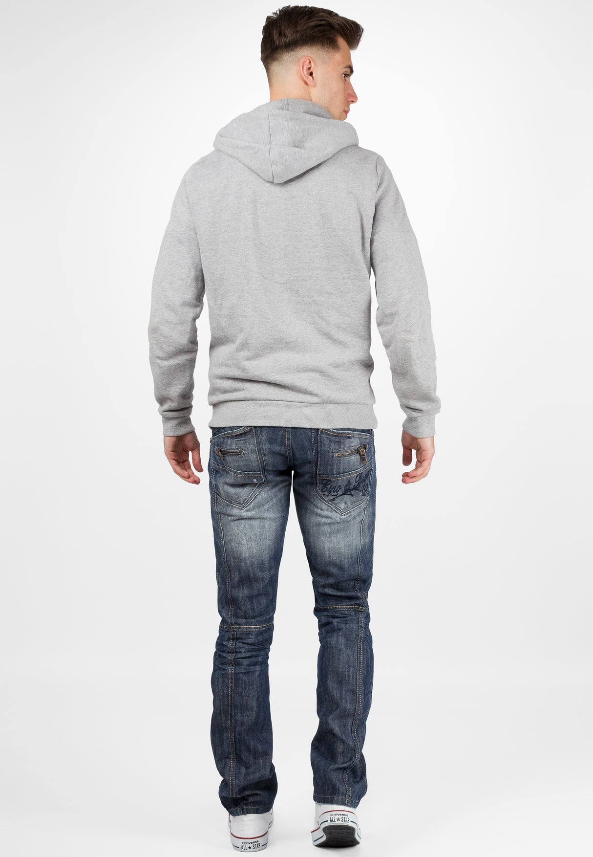 C-0751 – Prosty Krój z 100 % Bawełny i Unikalnymi Zamkami