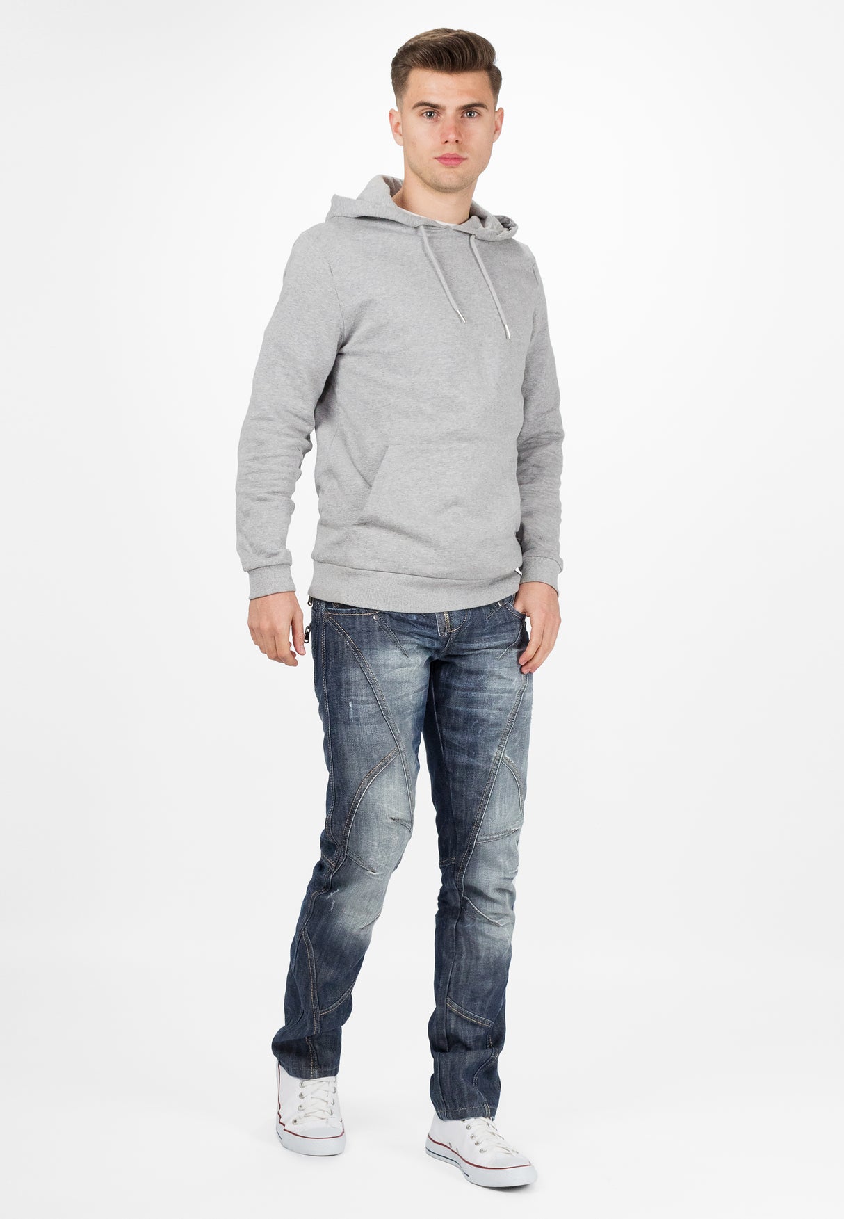 C-0751 jeansy męskie proste