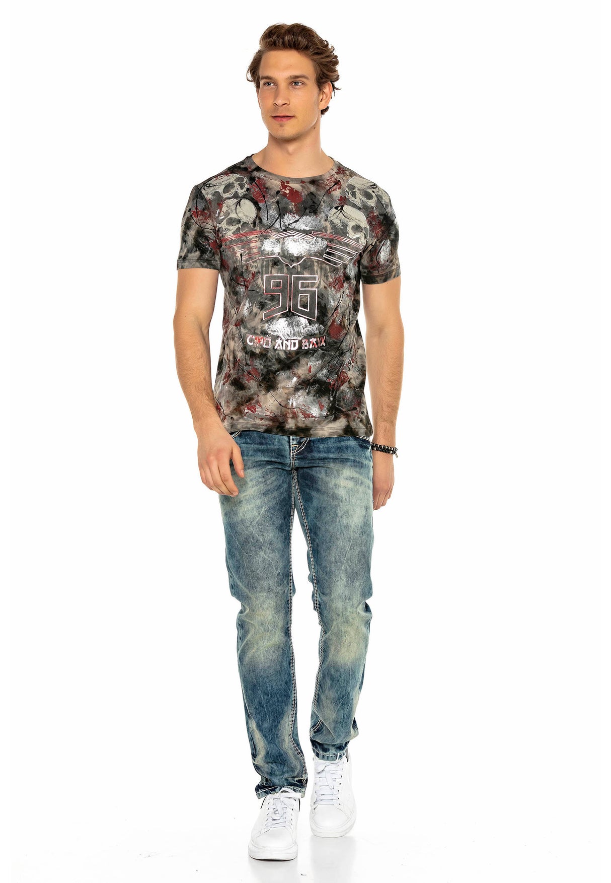 C-1149 Męskie Jeansy Regular Fit