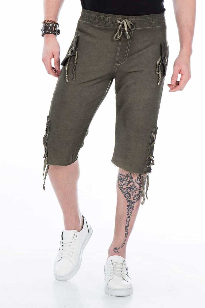 CK168 szorty męskie dresowe w kostiumowym stylu