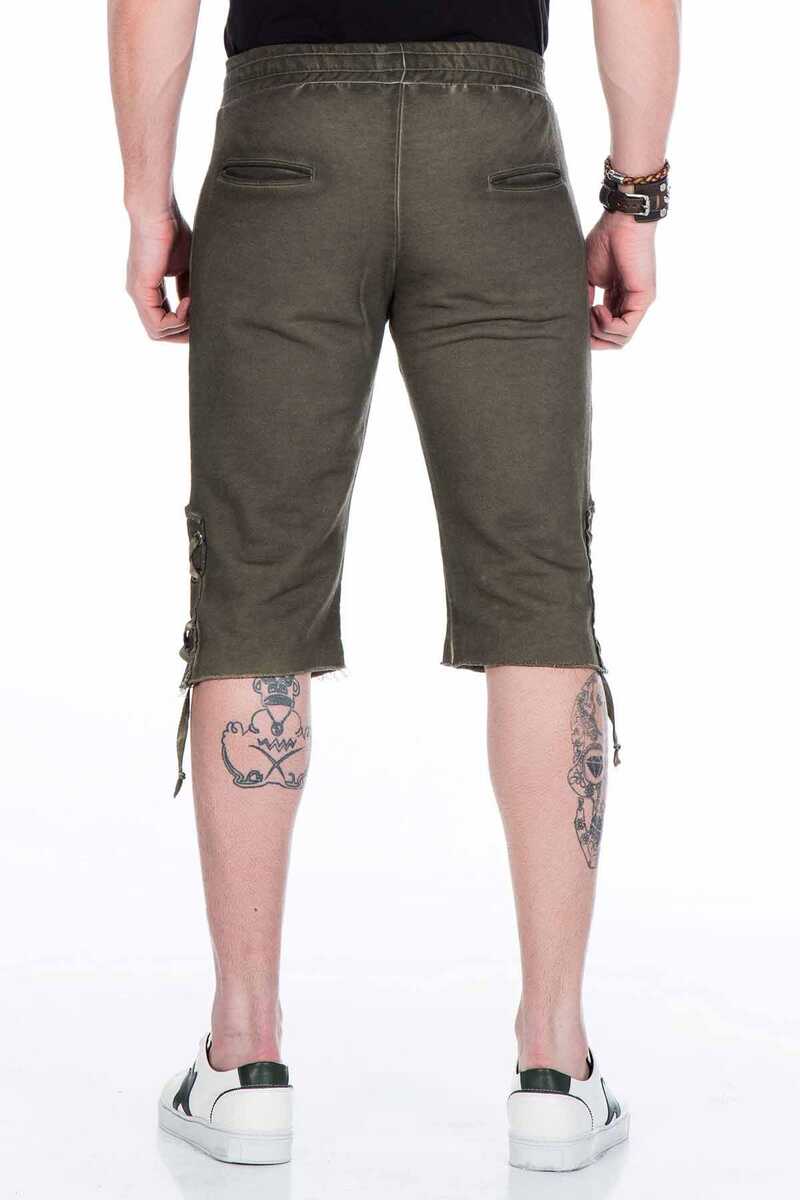 CK168 szorty męskie dresowe w kostiumowym stylu