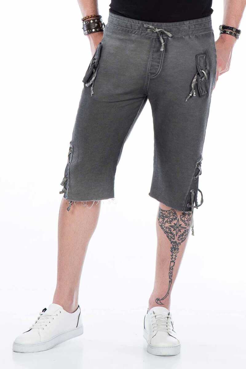 CK168 szorty męskie dresowe w kostiumowym stylu