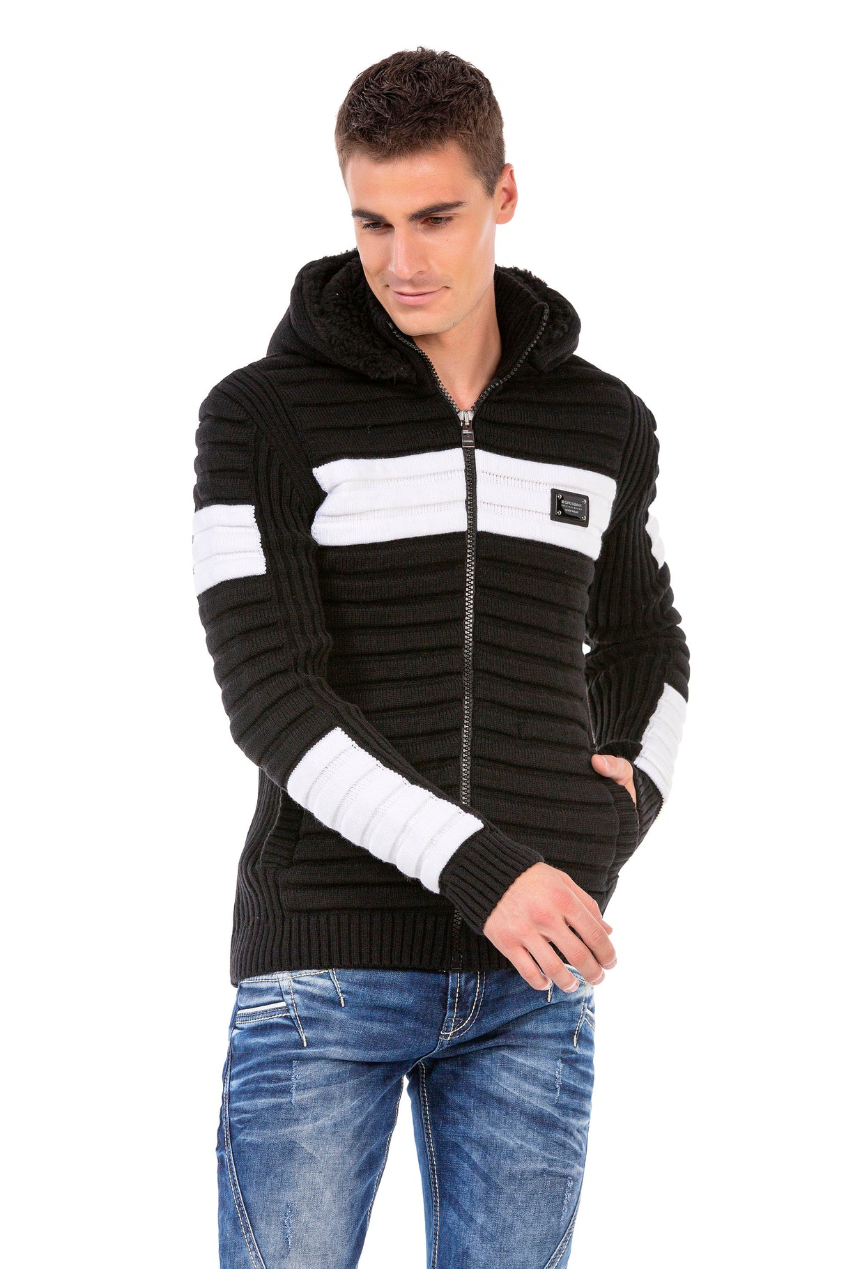 Cp254 Heren Kapuzensweater