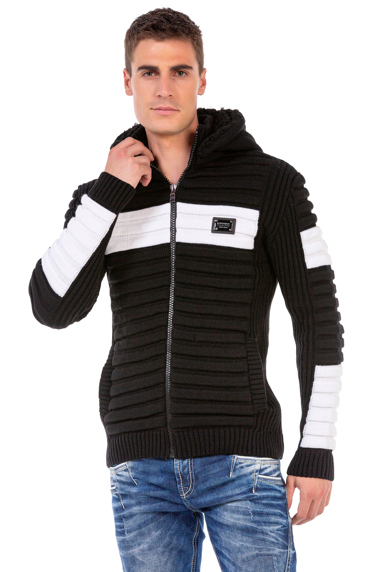 Cp254 Heren Kapuzensweater