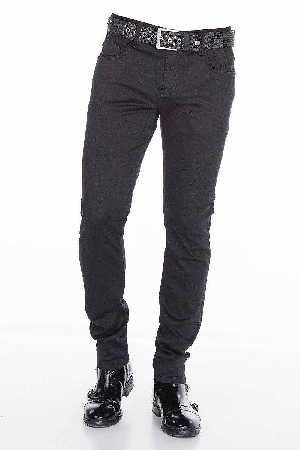 CD412 jeansy proste slim fit