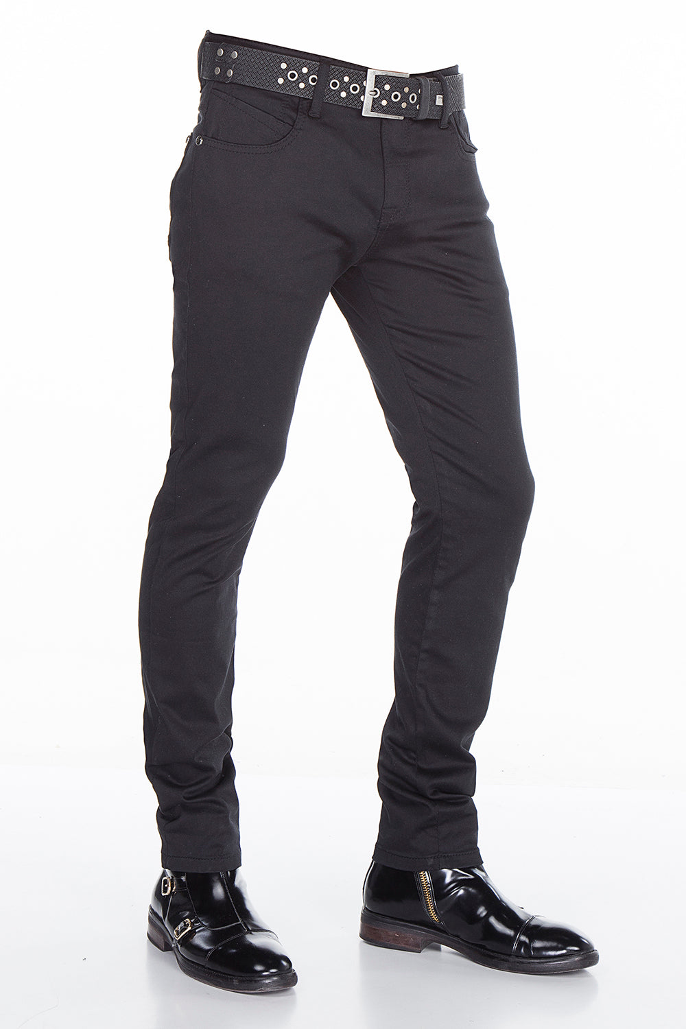 CD412 jeansy proste slim fit