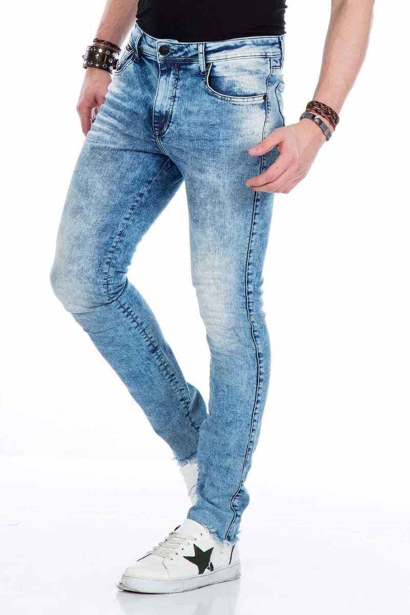 CD445 jeansy proste slim fit