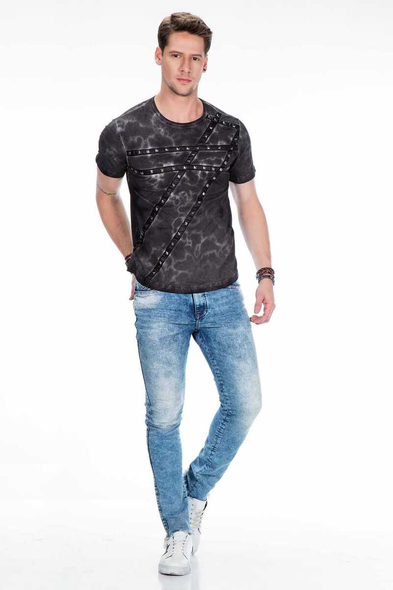 CD445 jeansy proste slim fit