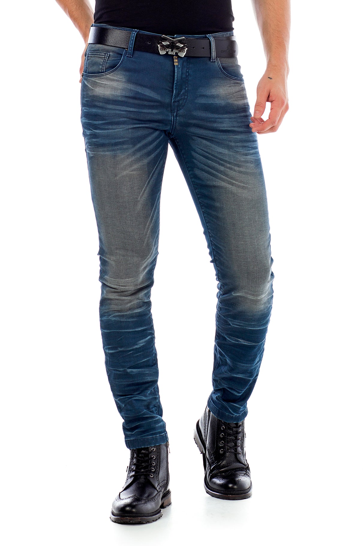 CD492 Jeans Slim-Fit per Uomo