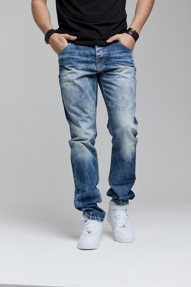 CD520 jeansy męskie sprane