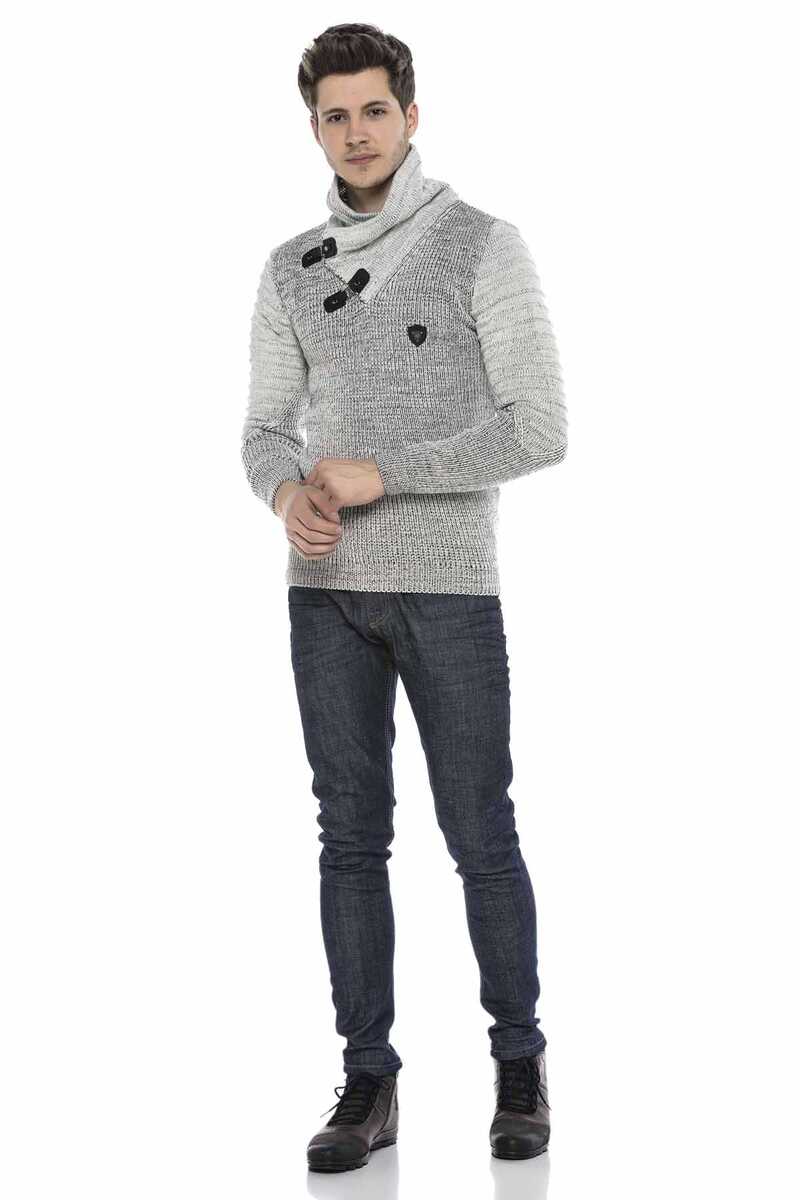 CD538 jeansy w klasycznym stylu raw denim