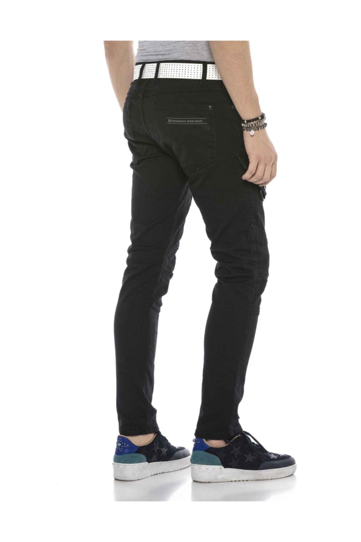 CD566 jeansy w stylu cargo