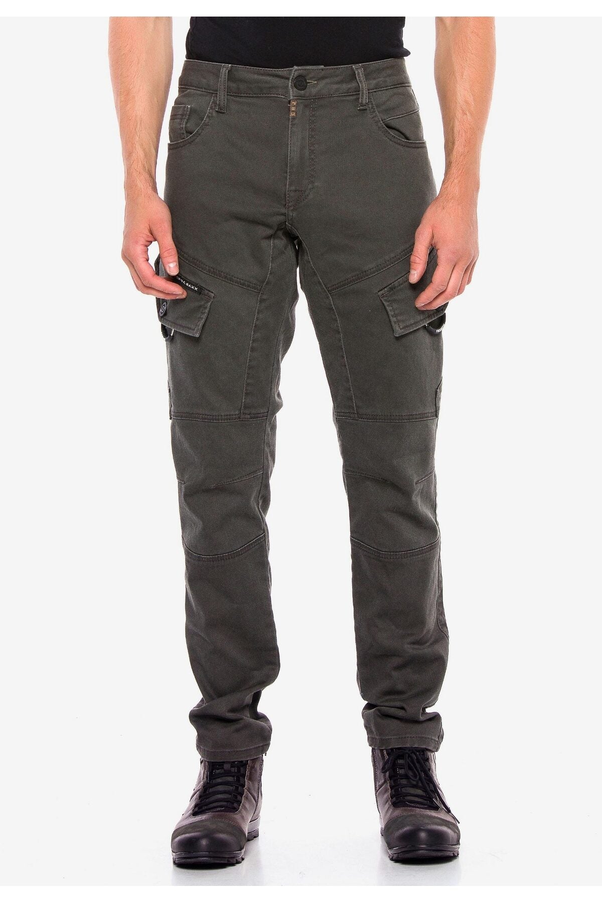 CD566 jeansy w stylu cargo