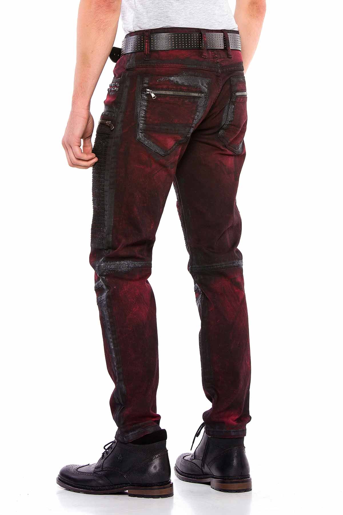 CD581 Herren bequeme Jeans im Regular Fit-Schnitt