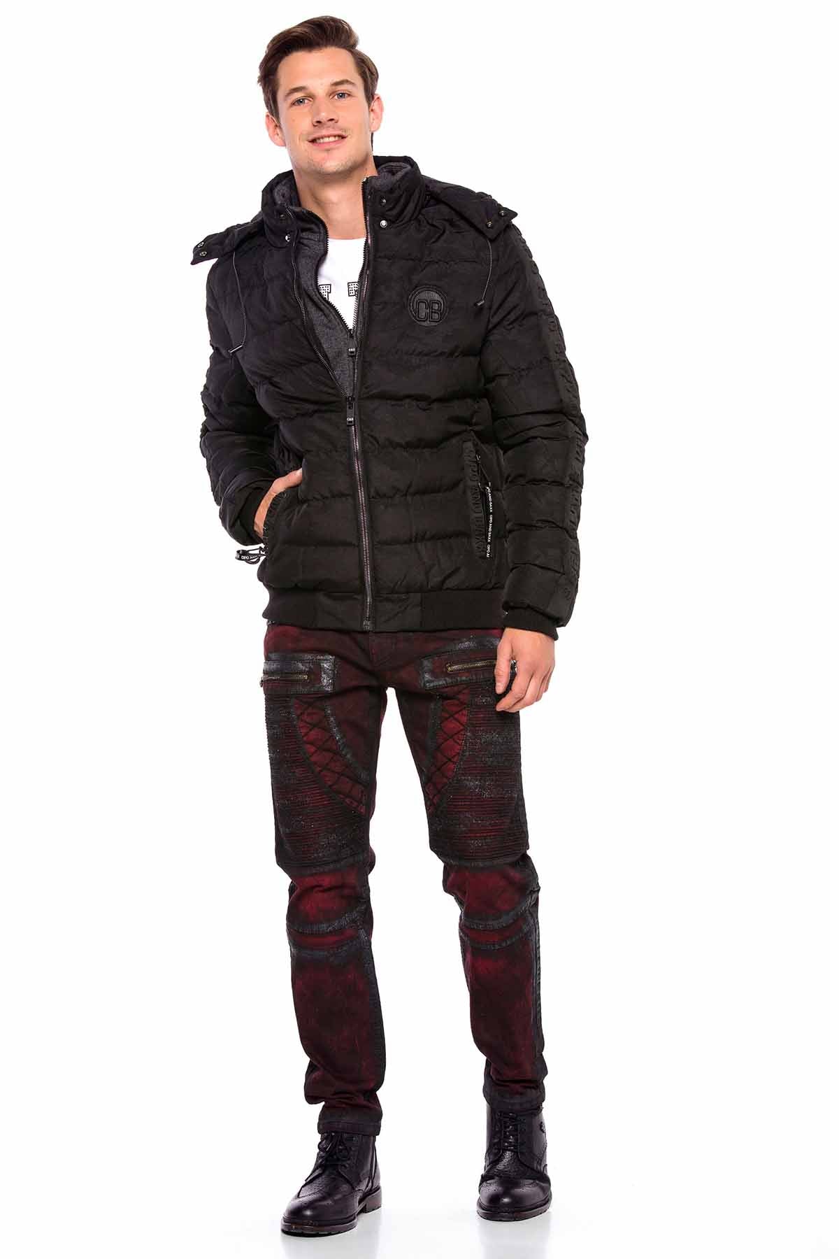 CD581 Herren bequeme Jeans im Regular Fit-Schnitt