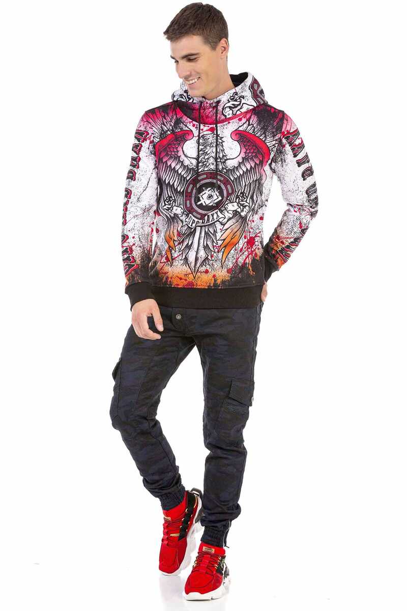 CD690 spodnie męskie z kieszeniami cargo