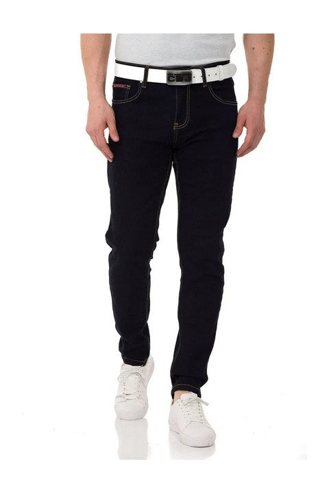 CD820 Jeansy męskie Slim-Fit Basic Look