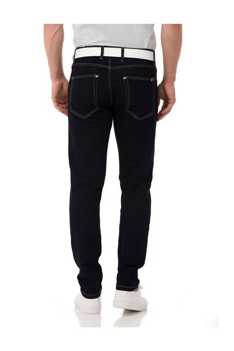 CD820 Jeansy męskie Slim-Fit Basic Look
