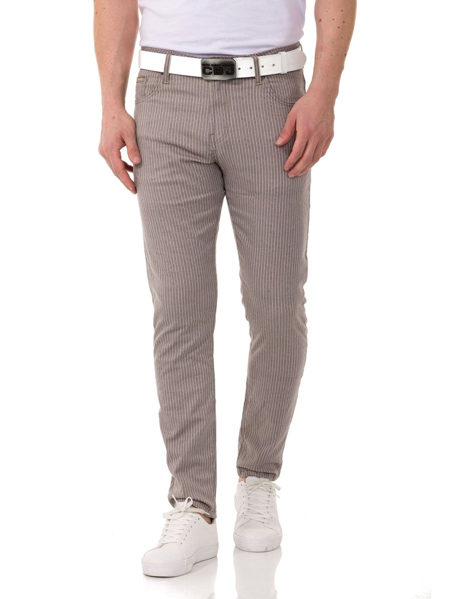 CD841 spodnie slim fit