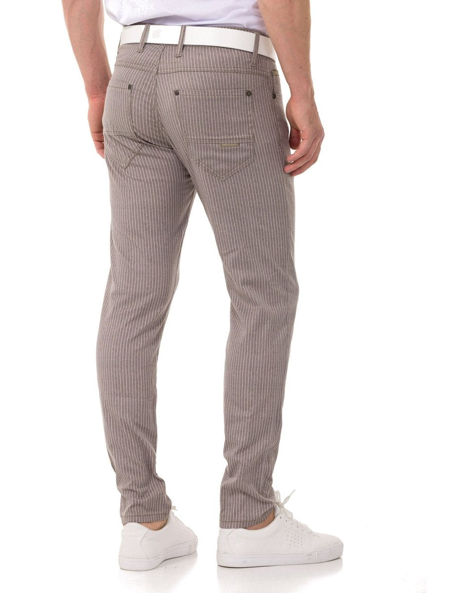 CD841 spodnie slim fit