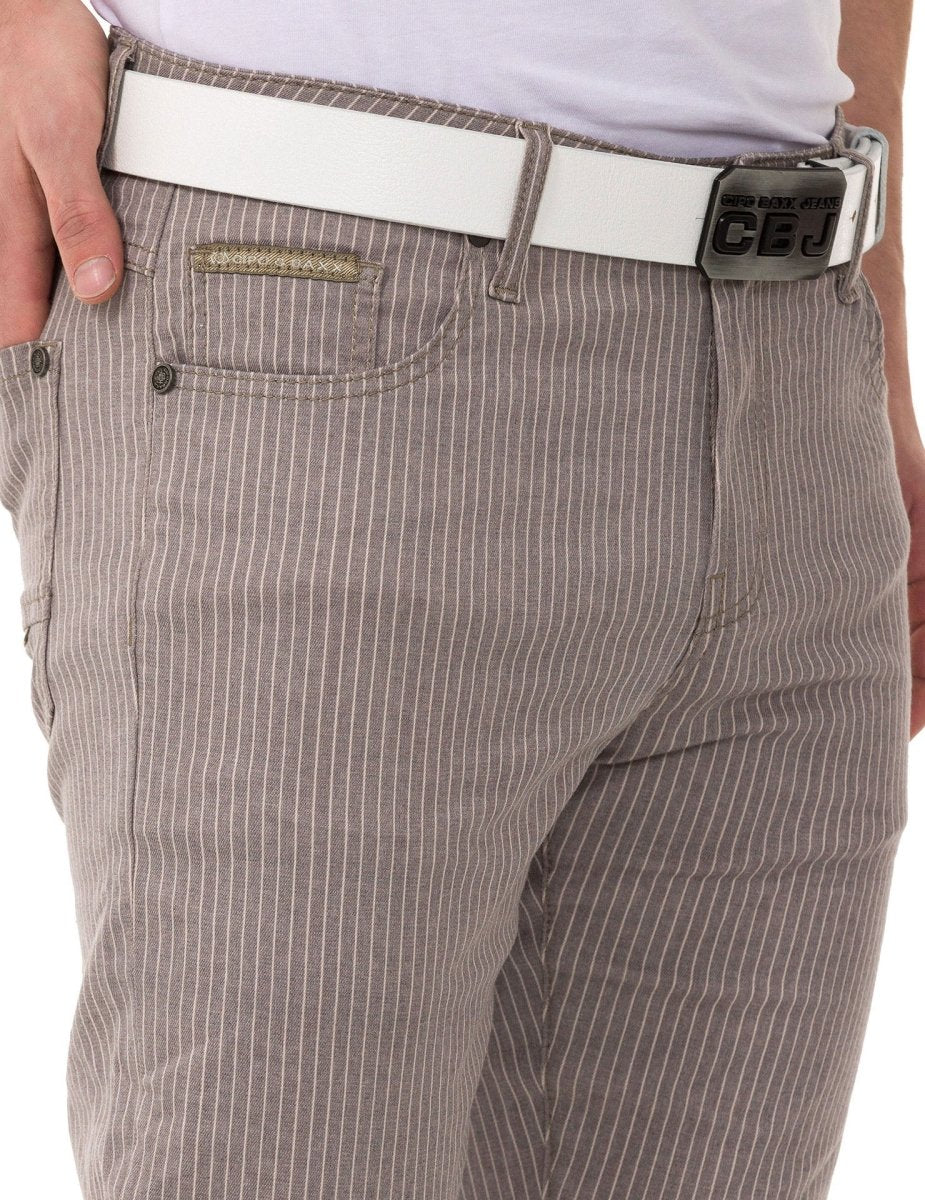 CD841 spodnie slim fit