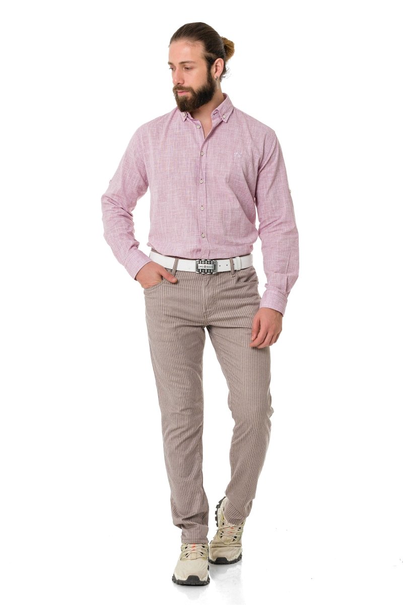 CD841 spodnie slim fit